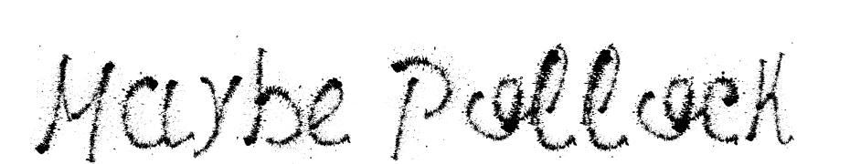 Maybe Pollock Font Download Free